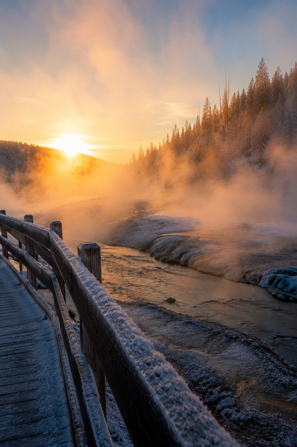 Steam off the River